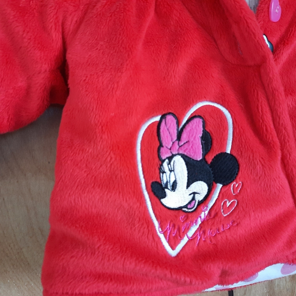 🎁(3/$40)🎁 Disney Minni 0-3M Jacket - Picture 2 of 7